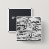 Demonstration von Verteidigungsmaßnahmen Button (Vorne & Hinten)