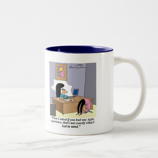 Demonstrieren Sie Ihre beweglichen Fähigkeiten! Zweifarbige Tasse (Rechts)