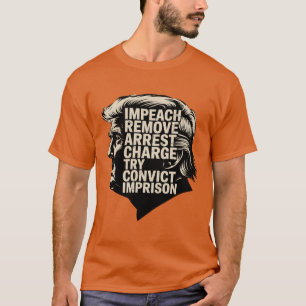Demonstrieren von Arrest Protest Art T-Shirt