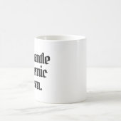 Demontage systemischen Rassismus Kaffeetasse (Mittel)