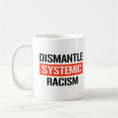Demontage systemischen Rassismus Kaffeetasse (Links)