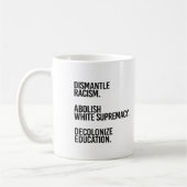 Demontieren Abolish Decolonisation Kaffeetasse (Links)