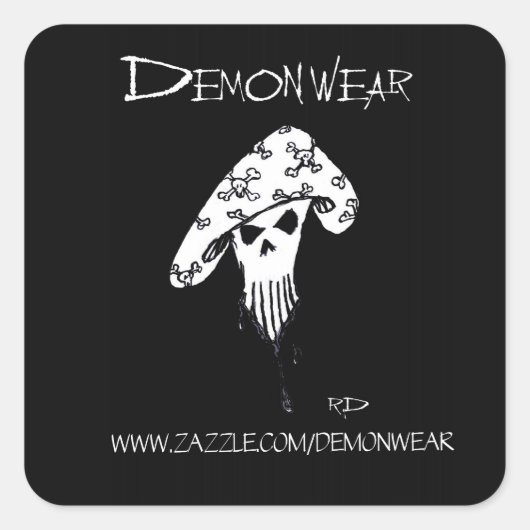 DemonWear Promo Stickers (Vorderseite)