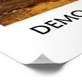 Demosthenes Small Opportunities Great Enterprises Poster (Ecke)