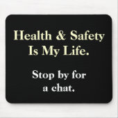 DeMotivational Gesundheits-und Mousepad (Vorne)