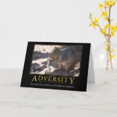 Demotivational Karte: Missgeschick Karte (Gelbe Blume)