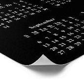 Demotivationaler Kalender-Desaster 2015 Poster (Ecke)