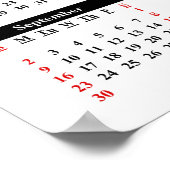 Demotivationaler Mauerkalender 2012: Höhe Poster (Ecke)