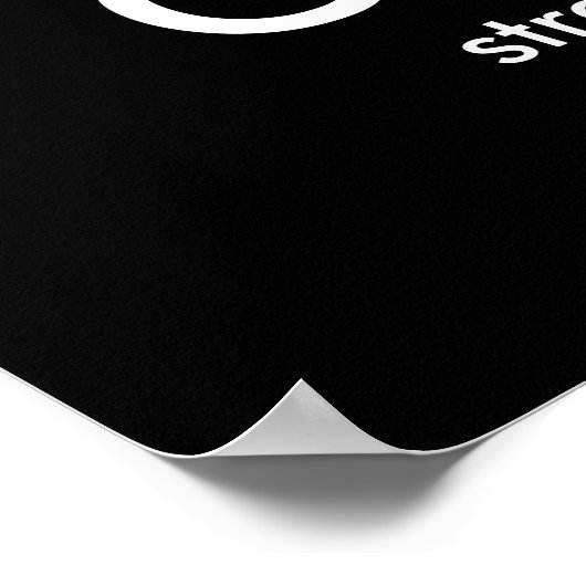 Demotivationspaket der Regierung Poster (Ecke)