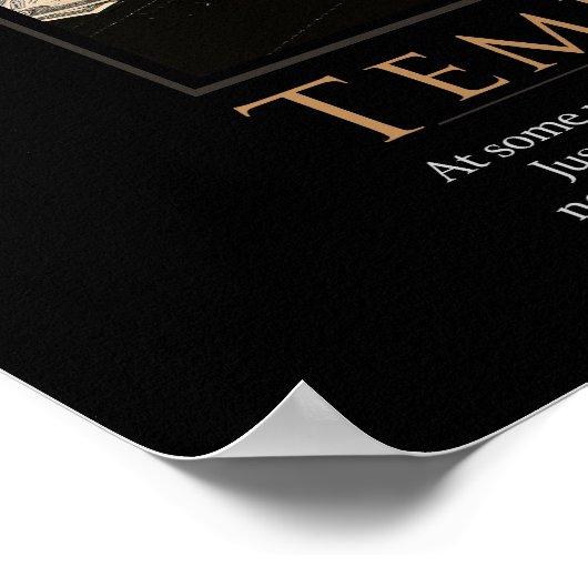 Demotivationspaket der Versuchung Poster (Ecke)