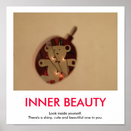 Demotivationspaket INNER BEAUTY Poster