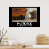 Demotivationspopster für Patientenkatzen und Maus Poster (Küche)