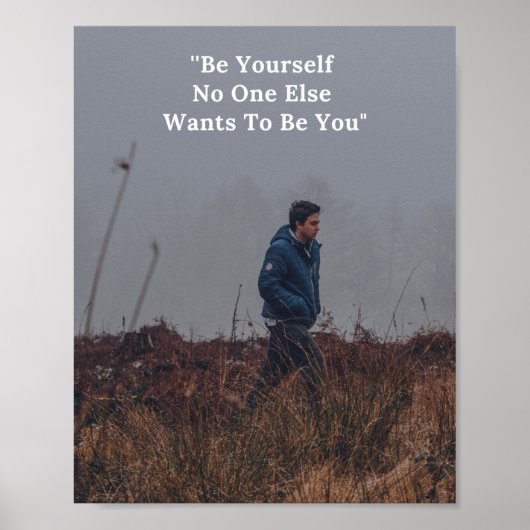 Demotivierend - Motivierend Leben Poster (Vorne)