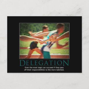 Demotivitäts-Postkarte Postkarte