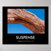 Demotivposter "Arches" SUSPENSE Poster (Vorne)