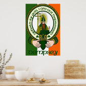 Dempsey Clan Motto Poster Print (Küche)