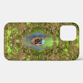 Dempsey Kelley Elegant Monogram Case-Mate iPhone Hülle (Rückseite (Horizontal))