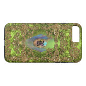Dempsey Kelley Elegant Monogram Case-Mate iPhone Hülle (Rückseite (Horizontal))
