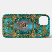 Dempsey Micha Elegant Monogram Case-Mate iPhone Hülle (Rückseite (Horizontal))