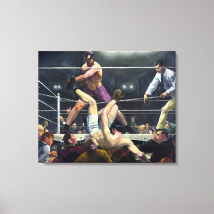 Dempsey und Firpo George Bellows Leinwanddruck