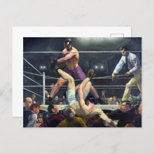 Dempsey und Firpo   George Bellows   Poster Postkarte
