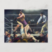 Dempsey und Firpo | George Bellows | Poster Postkarte (Vorderseite)