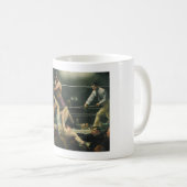 Dempsey und Firpo Verpacken - George Bellows Kaffeetasse (VorderseiteRechts)