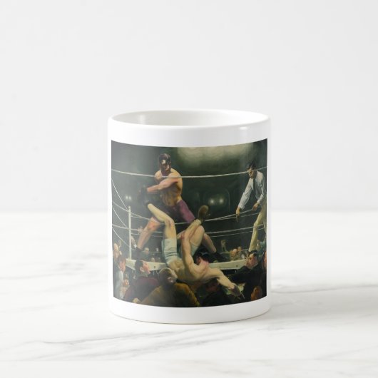 Dempsey und Firpo Verpacken - George Bellows Kaffeetasse (Mittel)