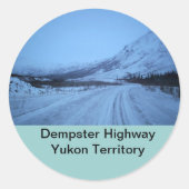 Dempster Highway Sticker (Vorderseite)