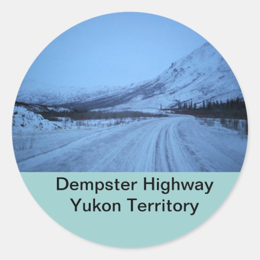 Dempster Highway Sticker (Vorderseite)