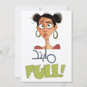 Demure Cutesy Mindful Trend GenZ TikTok ت ك ت و ك Einladung (Vorderseite)