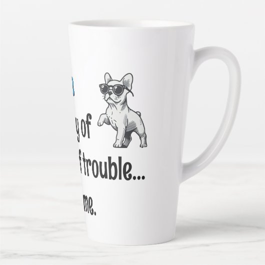 Demure Frenchie Tasse (Rechts)