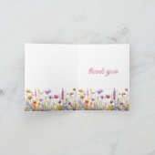 Demure with Pink Bubble Gum Dankeskarte (Innenseite)