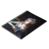 Demure with Pink Bubble Gum Notizblock (Linke Seite)