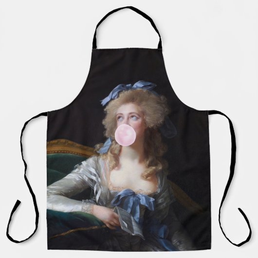 Demure with Pink Bubble Gum Schürze (Vorderseite)