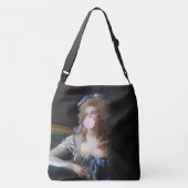 Demure with Pink Bubble Gum Tragetaschen Mit Langen Trägern (Rückseite)