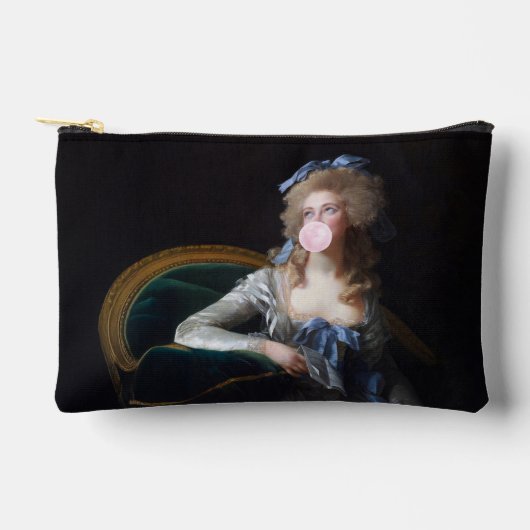 Demure with Pink Bubble Gum Zubehörtasche (Vorderseite)