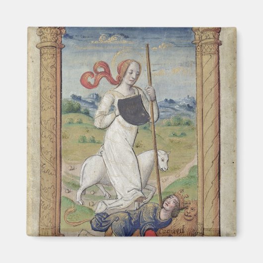 Demut gegenüber Stolz Magnet (Vorne)