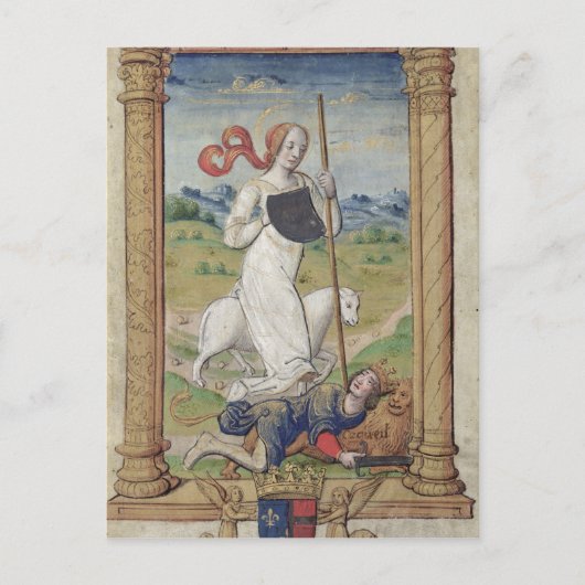 Demut gegenüber Stolz Postkarte (Vorderseite)