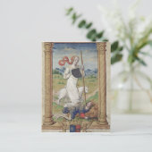 Demut gegenüber Stolz Postkarte (Stehend Vorderseite)