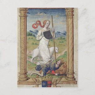 Demut gegenüber Stolz Postkarte