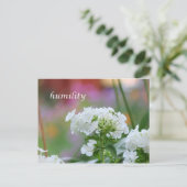 Demut Postkarte (Stehend Vorderseite)