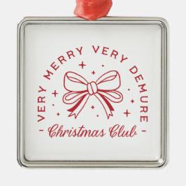 Demut Weihnachtscoquette ästhetisch Ornament Aus Metall