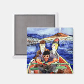 Demuth - Die Bootsfahrt von Sorrento Magnet (Vorderseite/Rückseite)