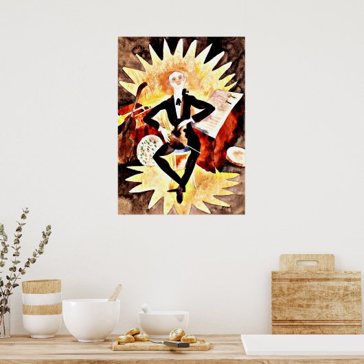 Demuth - Musiker Poster (Küche)