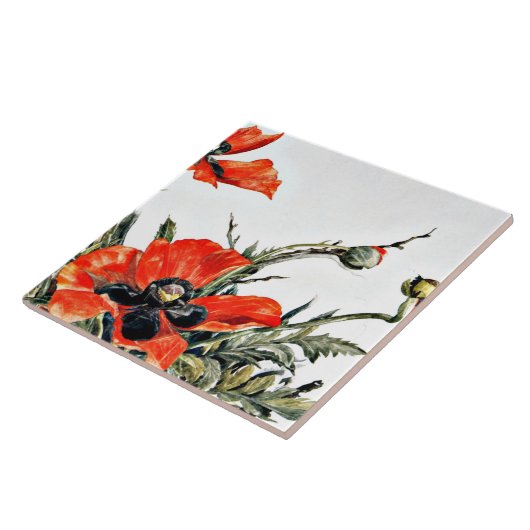 Demuth - Rote Pfeffer, populäre Malerei, Fliese (Seite)