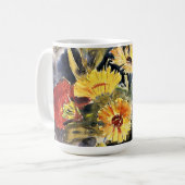 Demuth - Spray von Blume Kaffeetasse (Vorderseite Links)