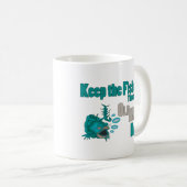 Den alten Mann zurückwerfen Kaffeetasse (VorderseiteRechts)