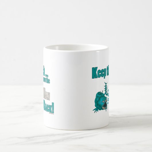 Den alten Mann zurückwerfen Kaffeetasse (Mittel)