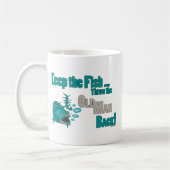 Den alten Mann zurückwerfen Kaffeetasse (Links)